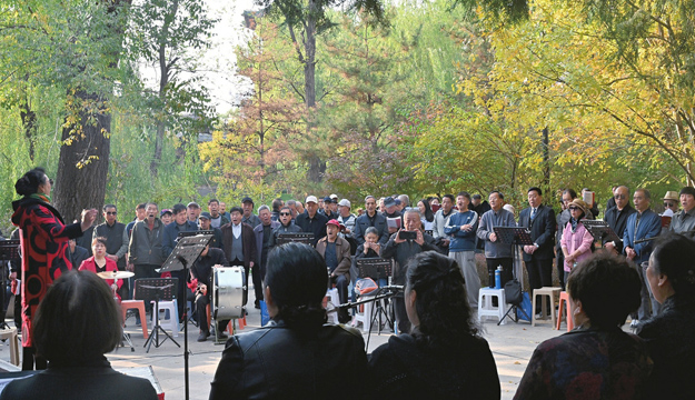 太原市迎澤公園秋意濃
